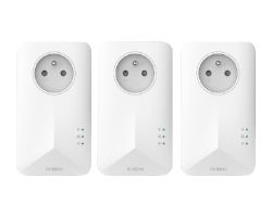 Powerline Strong Triple EU V2 PLC Kit 3 unidades