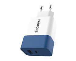 Cargador Pared PANTONE 15W 1xUSB-A 1xUSB-C