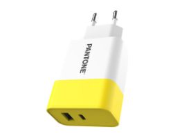 Cargador Pared PANTONE 15W 1xUSB-A 1xUSB-C