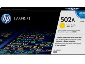 Toner HP LaserJet 502A Amarillo 4000 páginas