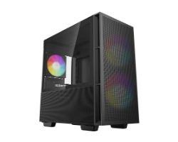 Caja DeepCool CH360 ARGB Negra