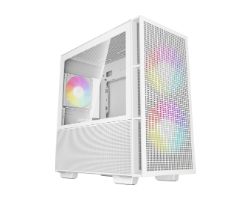 Caja DeepCool ARGB mATX Blanca