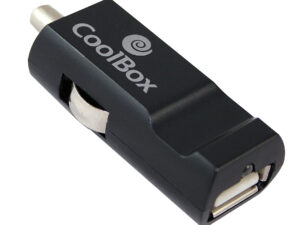 Cargador de Coche Coolbox USB 2.0 Negro