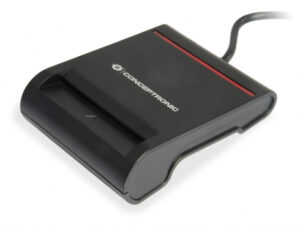 Lector Tarjetas CONCEPTRONIC DNIe USB 2.0 Negro Lector Tarjetas CONCEPTRONIC DNIe USB 2.0 Negro
