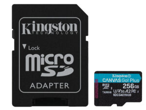 Kingston 200R Micro SDXC 256Gb + Adap SD