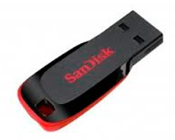 Pendrive Sandisk Cruzer Blade 64Gb USB-A