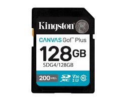 Kingston SDXC Canvas Go Plus 128Gb Gen4
