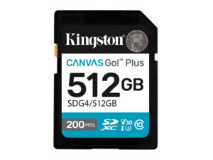 Kingston SDXC Canvas Go Plus 512Gb Gen4
