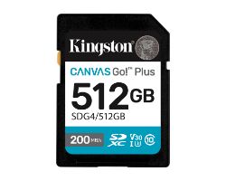 Kingston SDXC Canvas Go Plus 512Gb Gen4