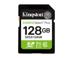 Kingston SDXC Canvas Selec Plus 128Gb