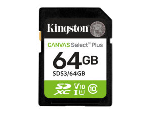 Kingston SDXC Canvas Selec Plus 64Gb