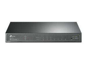 Switch TP-Link 8xRJ45 GbE PoE+ Rack Negro