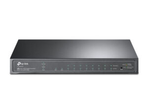 Switch TP-Link 8xRJ45 GbE 2xSFP PoE+ Negro