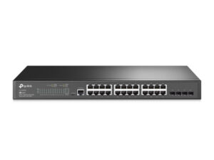 Switch TP-Link 24xRJ45 4XSFP Rack 1U Negro