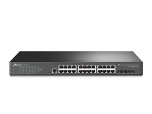 Switch TP-Link 24xRJ45 4xSFP+ Rack Negro