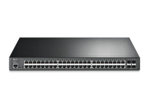 Switch TP-Link 48xRJ45 4xSFP PoE Rack Negro