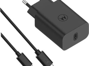 Cargador de Pared Motorola 30W USB-C Negro