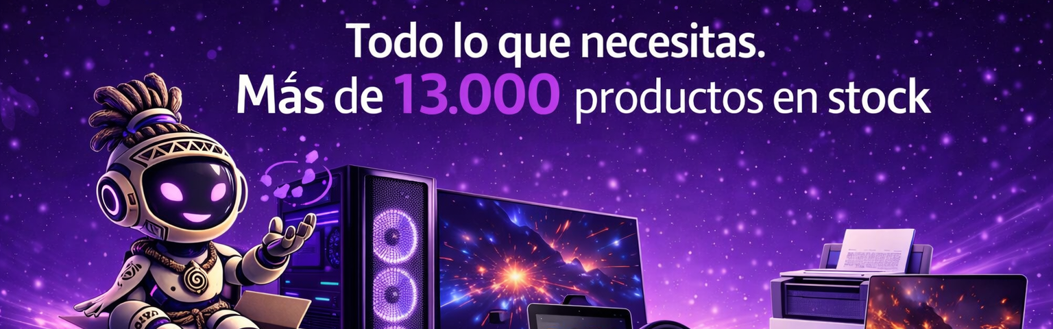 Tienda de informática en Canarias con más de 13000 productos en stock