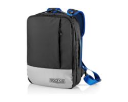 Mochila SPARCO 15.6" Negra/Gris/Azul