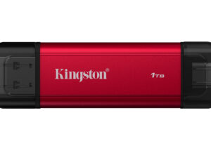 SSD Kingston 1Tb Dual USB-A/C 3.1 Negro/Rojo