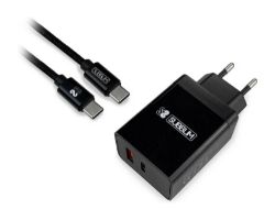 Cargador Pared SUBBLIM USB-A/C Cable USB-C