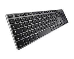 Teclado SUBBLIM Extended BT3 Slim Gris