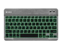 Teclado SUBBLIM Retroiluminado BT Gris Teclado SUBBLIM Retroiluminado BT Gris