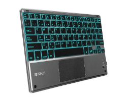 Teclado SUBBLIM Retroiluminado BT Gris