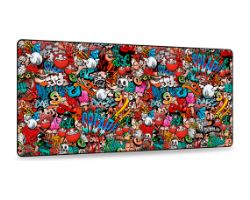 Alfombrilla SUBBLIM Graffiti XL 900x400x3mm
