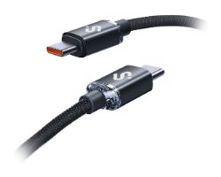 Cable SUBBLIM USB-C 2.0 M/M 2m Negro