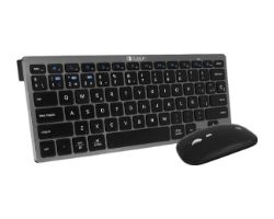 T+Ratón SUBBLIM Compacto RF Gris/Negro