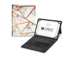 Funda+Teclado SUBBLIM 9.6"-11" Blanca