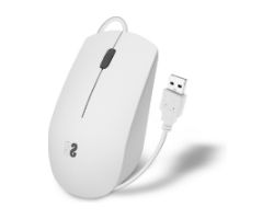 Ratón SUBBLIM Business USB-A Blanco