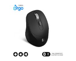 Ratón SUBBLIM Comfort Ergonómico Negro