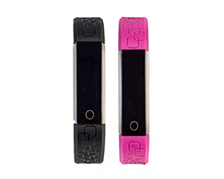 SmartBand SWISS GO Track One Negro/Fucsia
