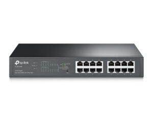 Switch TP-Link 16xRJ45 PoE+ Rack 1U Negro
