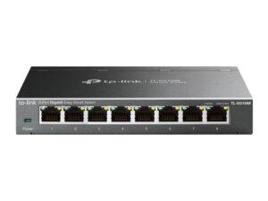 Switch TP-Link 8xRJ45 GbE Gestionado Negro