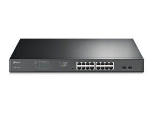Switch TP-Link 16xRJ45 PoE+ Rack Negro