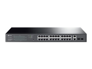 Switch TP-Link 26xRJ45 2xSFP PoE+ Rack 1U Switch TP-Link 26xRJ45 2xSFP PoE+ Rack 1U
