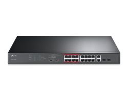 Switch TP-Link 18xRJ45 2xSFP PoE+ Rack 1U