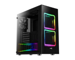 Caja AEROCOOL Tor RGB USB 2.0/3.0 ATX mATX Negra