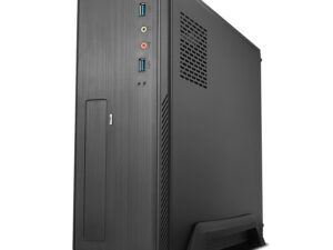 Caja TOOQ Slim 500W mATX Mini-ITX Negra