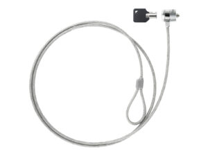 Cable de Seguridad TooQ Llave 1.5m Plata