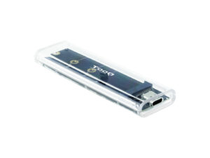 Caja TooQ SSD M.2 NVMe USB 3.1 Transparente