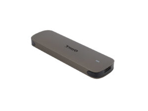 Caja TooQ SSD M.2 NVMe USB-C 3.1 Marrón