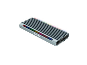 Caja TooQ SSD M.2 NVMe/SATA USB-C 3.0 Gris