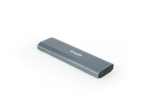Caja Ext TooQ SSD M.2 PCIe USB-C 3.0 Gris