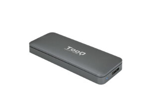 Caja TooQ SSD M.2 SATA USB 3.0 Gris