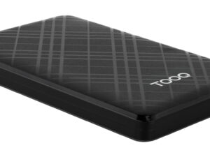 Caja TooQ SSD/HDD 2.5" SATA USB 3.0 Negra