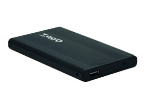 Caja TooQ HDD 2.5" SATA USB 2.0 Negra